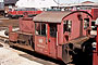 Gmeinder 5166 - DB "323 732-8"
29.08.1982 - Schweinfurt, Bahnbetriebswerk
Dietmar Fiedel (Archiv Mathias Lauter)