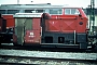 Deutz 10947 - DB "324 056-1"
03.11.1978 - Hagen, Bahnbetriebswerk
Wedde (Archiv Mathias Lauter)