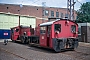 Deutz 57340 - DB "Lok 23"
04.07.1990 - Osnabrück, Bahnbetriebswerk Hauptbahnhof
Andreas Kabelitz