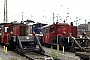 Deutz 57910 - DB "323 330-1"
17.07.1987 - Hagen-Eckesey, Bahnbetriebswerk Hagen 1
Andreas Gunke