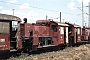 Deutz 57914 - DB "323 334-3"
14.08.1983 - Kornwestheim, Bahnbetriebswerk
Norbert Lippek