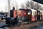 Gmeinder 4671 - DB "323 939-9"
13.01.1988 - Bremen, Ausbesserungswerk
Norbert Lippek