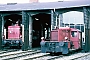 Gmeinder 4790 - DB "322 154-6"
06.06.1980 - München, Bahnbetriebswerk Hauptbahnhof
Dietmar Fiedel (Archiv Mathias Lauter)