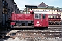 Gmeinder 4815 - DB "322 641-2"
17.04.1983 - Tübingen, Bahnbetriebswerk
Rolf Wiemann † (Archiv deutsche-kleinloks.de)