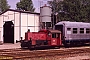 Gmeinder 5015 - DB "323 627-0"
10.05.1988 - Karlsruhe, Bahnbetriebswerk
Axel Schaer