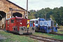 Gmeinder 5153 - Privat "323 719-5"
09.10.2004 - Neuoffingen, Bahnbetriebswerk
Alexander Bückle