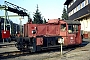 Gmeinder 5177 - DB "323 743-5"
03.01.1993 - Wiesbaden, Bahnbetriebswerk
Jörg Theinert