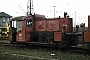 Gmeinder 5187 - DB "323 753-4"
12.04.1984 - Kornwestheim, Bahnbetriebswerk
Benedikt Dohmen