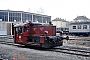 Gmeinder 5222 - DB "323 880-5"
04.03.1988 - Karlsruhe, Ausbesserungswerk
Norbert Lippek